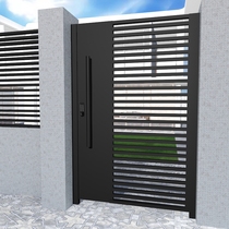 Iron Art Gate Villa Courtyard Door Wall Eurostyle Garden Yard yard Residential Theft single open double open primary and secondary door