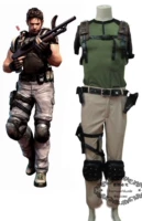 Game Resident Evil 5 Chris Anime Show thực tế Trang phục Halloween Trang phục cosplay tùy chỉnh - Cosplay cosplay yasuo