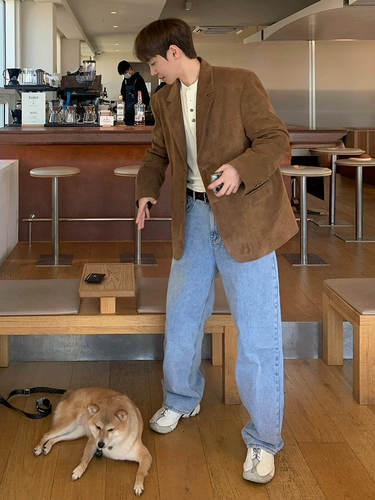 Mrcyc Осенний пиджак классического кроя, мужской костюм для отдыха, куртка