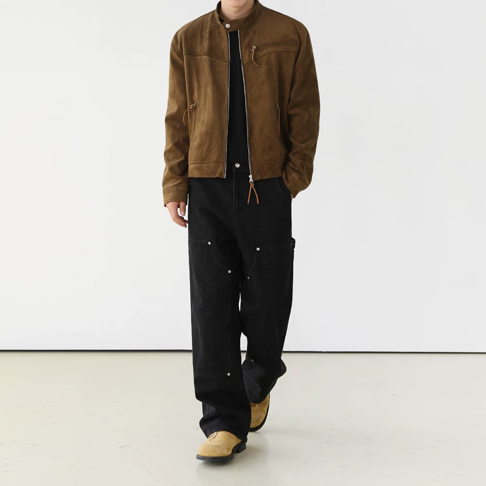 Мужская куртка весеннего короткого стиля, oversize, стиль высокого качества