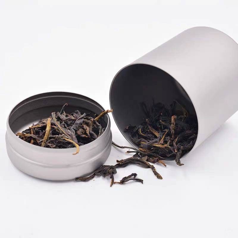 Pure titanium tea cans small mini tea box outdoor station car portable sealed home non-stainless steel
