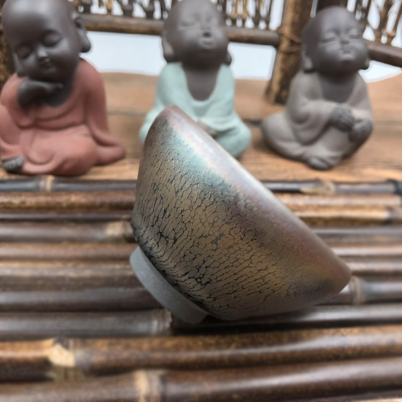 Authentic Jianyang Jianjiang Oil Drop Spotted Capable Cup Ceramic Cup Tea Cup Master cup Tea Mart