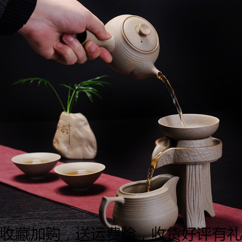 Retro Stone Mill Filter Tea Ware Tea Leak Coarse Pottery Creativity Home Tea Filter Sloth Ceramic Kung Fu Filter Tea Ware Tea