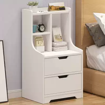 Bedside shelf simple bedroom bedside small cabinet simple modern storage cabinet Nordic storage cabinet economy