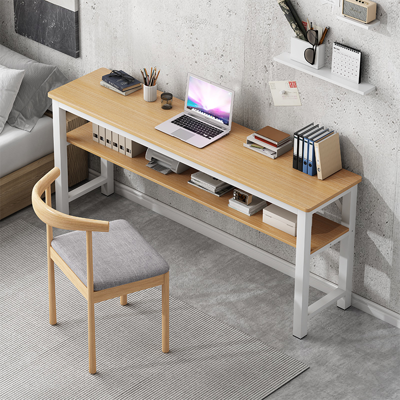 Computer Desk, Home Bedroom Desk, Long Table, Bedside Table, Narrow Table, Simple Office Desk, Writing Desk, Study Desk