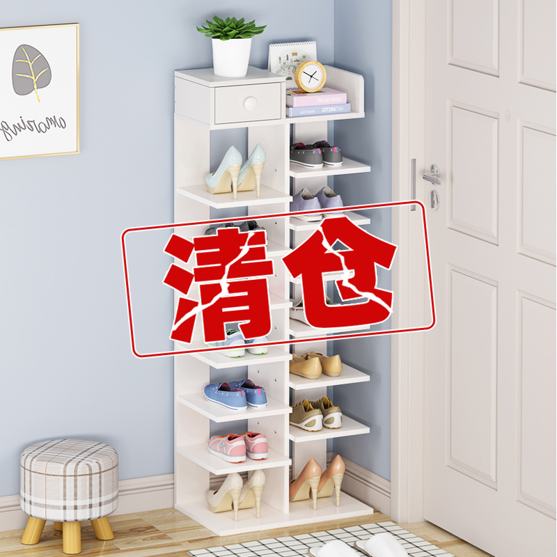 Clip Sewn Shoe Rack Sub simple home Economy Type of putting small doorway containing multilayer anti-dust shoe cabinet Dormitory Indoor Good Looking