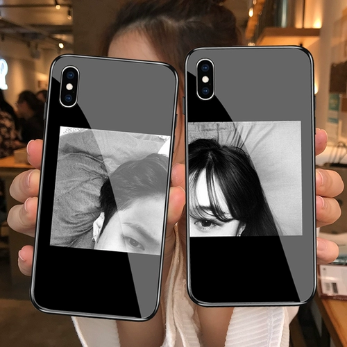 Apple, iPhone 6/6 для влюбленных, матовый стеклянный чехол для телефона, силиконовый защитный чехол XS Max, популярно в интернете, intel core i7, intel core i8, 8plus, зеркальный эффект