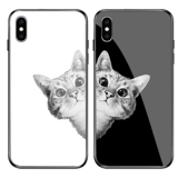 Apple, iPhone 6/6, матовый стеклянный милый чехол для телефона XS Max для влюбленных, intel core i7, 8/7, 7plus, 8, 8plus, iphone x, зеркальный эффект