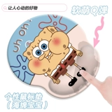 Поролоновая детская мышка, трехмерные напульсники, силиконовый игровой милый настольный коврик, стельки, ноутбук, 3D