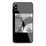 Apple, iPhone 6/6 для влюбленных, матовый стеклянный чехол для телефона, силиконовый защитный чехол XS Max, популярно в интернете, intel core i7, intel core i8, 8plus, зеркальный эффект