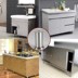 Chân tủ inox chân dày hỗ trợ chân sofa chân tủ TV bàn cà phê chân bàn chân giường chân đồ nội thất chân tủ - FnB Furniture FnB Furniture