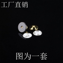 Factory direct sales pure copper 24K gold-plated speaker shock-absorbing foot nails audio rack foot pads CD amplifier amplifier gasket