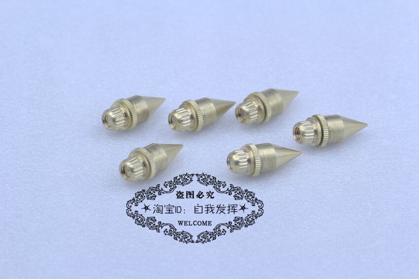 Pure copper 8MM sound box shock-proof foot-foot shock-proof foot nail sound tripod sound box reflexology foot sheet