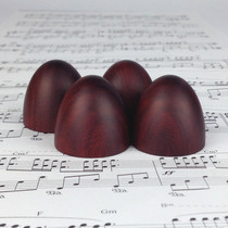 Purple Sandalwood Round Head Midsize Bookcase Speaker Power Amplifier CD Liner Machine Sound Equipment Machine Feet Shock-Proof Foot footbed bracket