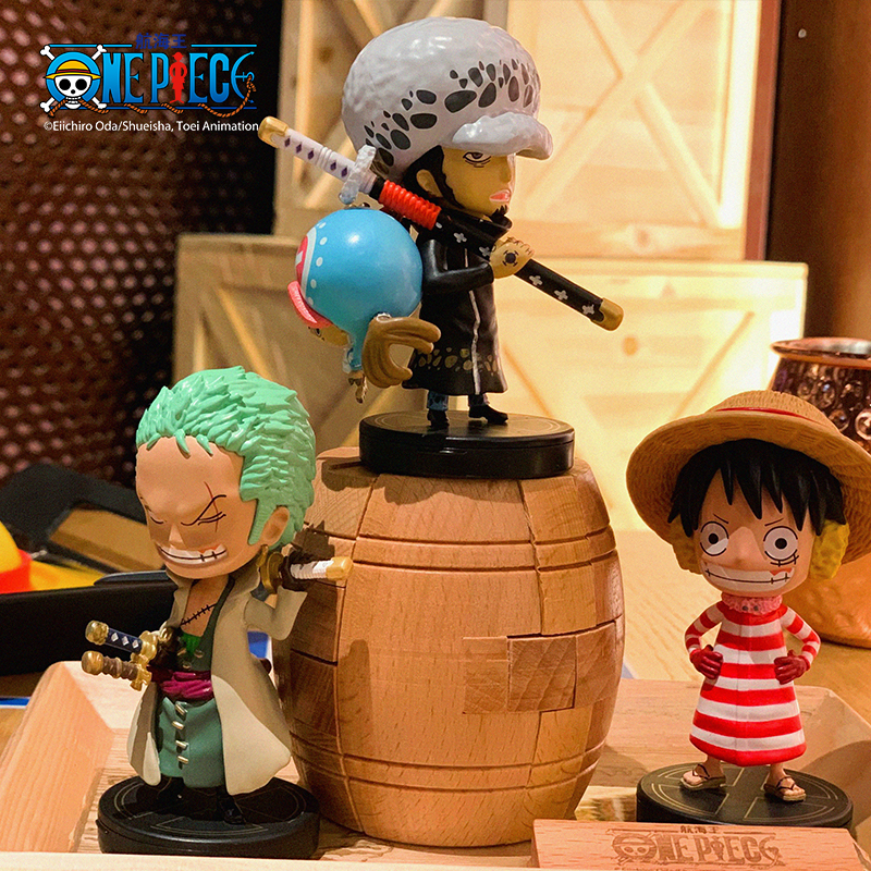 One Piece (ONE Piece) 20th anniversary functional seal blind box Luffy Sauron figure ornaments