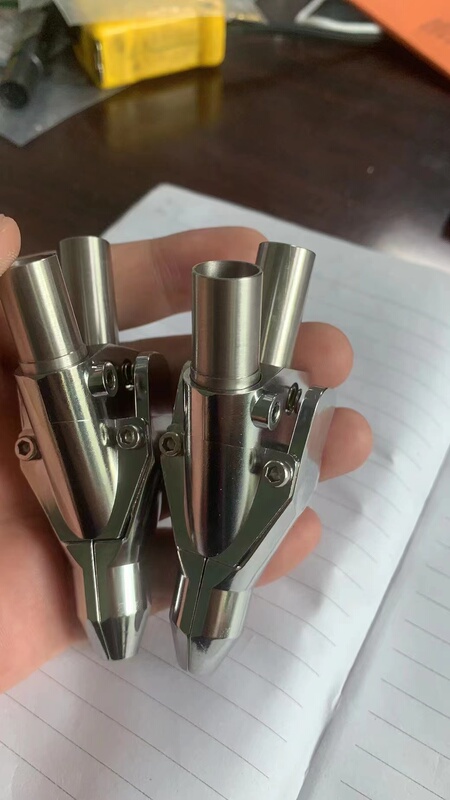 High-End Machine with Extended Automatic Air Blowing Screw Machine Nozzle Suitable for Long Screws