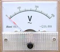 202169l9 electric g pressure meter pointer type voltmeter pointer meter 0-450v open hole size 60x60cm