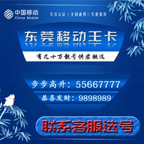 Guangdong Dongguan Mobile Wang card beautiful number mobile phone number phone card flow card daily rental card 1 yuan 1G domestic traffic