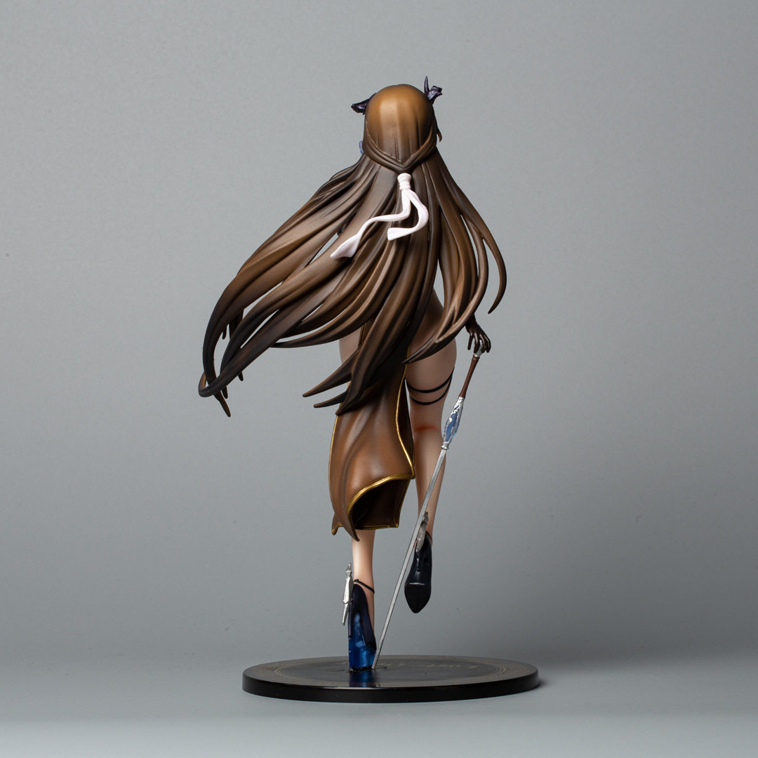 3D модель члена маятник  现货 mx版 动漫性感美少女 旗袍恶魔莫焉 1/7 站姿  模型礼物摆件
