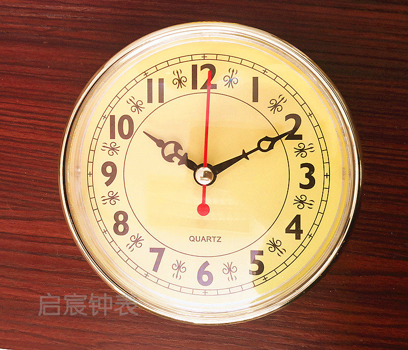 Clock head round clock head diameter 110mm photo frame clock gall craft gift decoration clock lamp furniture with clock head
