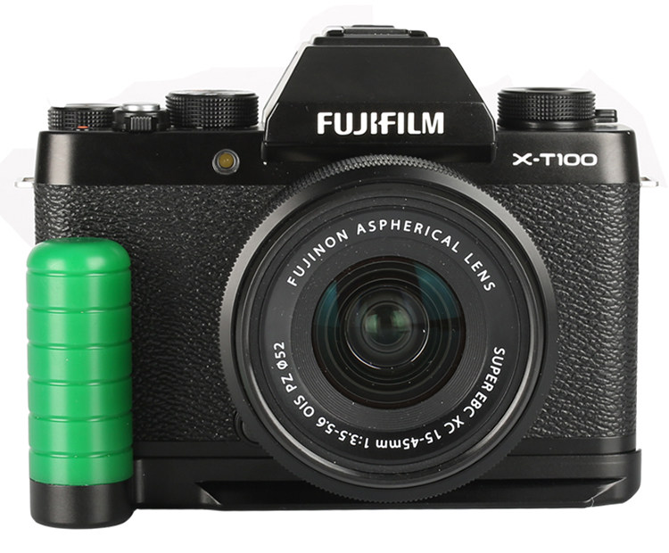 WEPOTO XT100 handle camera cage-free quick release plate accessories base solid wood metal stabilizer Fuji dedicated