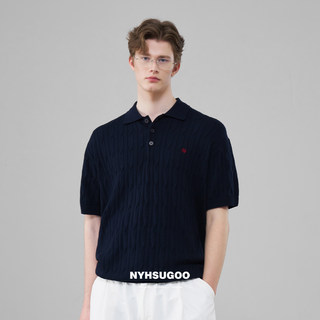 Nanyi nyhsugoo xinjiang cotton 12-pin craft men's polo shirt summer breathable loose short-sleeved t-shirt 3676