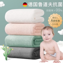 Newborn baby bath towel Super soft than pure cotton absorbent quick-drying baby bath home child cover blanket large towel quilt