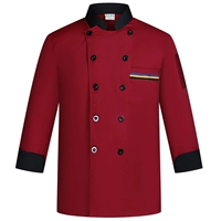 Красный лонгслив