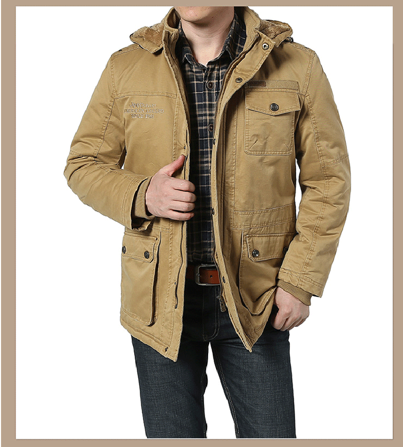 Blouson hiver pour homme en Coton - Ref 3115176 Image 17
