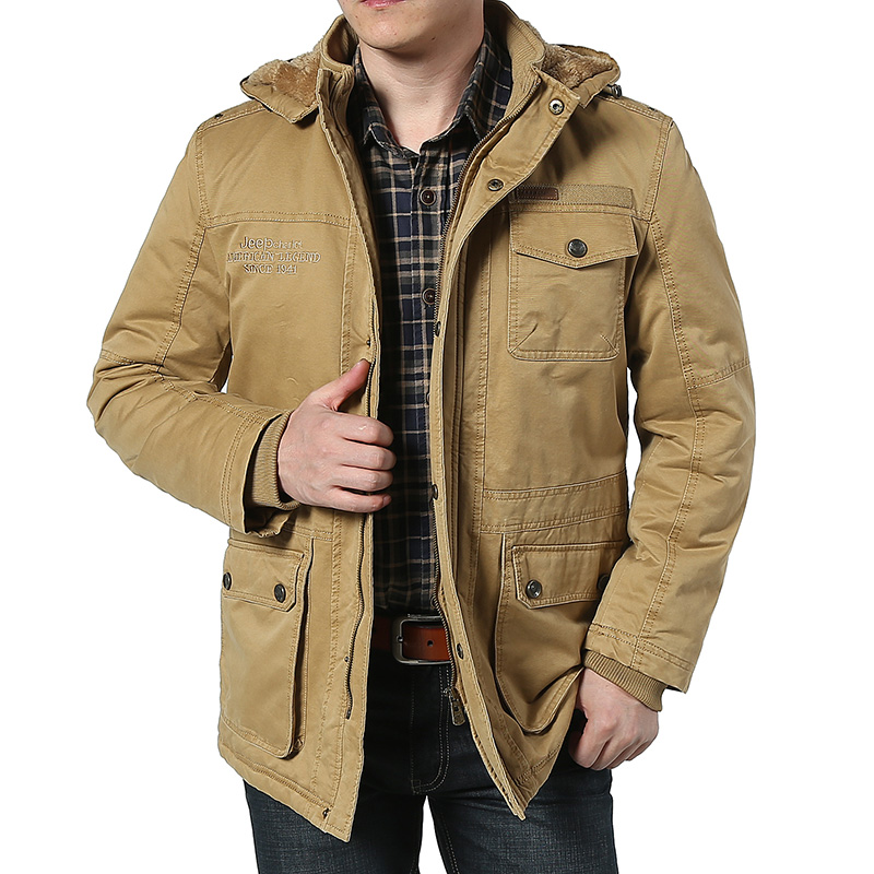 Blouson hiver pour homme en Coton - Ref 3115176 Image 3