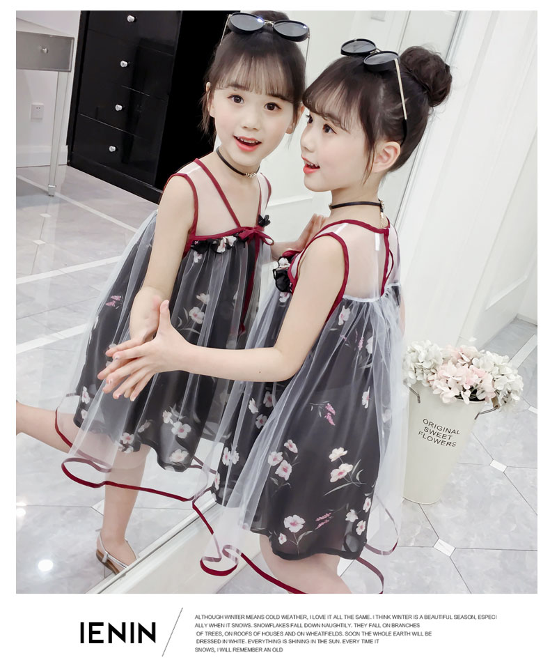 Váy bé gái mùa hè 2019 mới dành cho trẻ em Hàn Quốc - Váy váy cho bé gái 1 tuổi