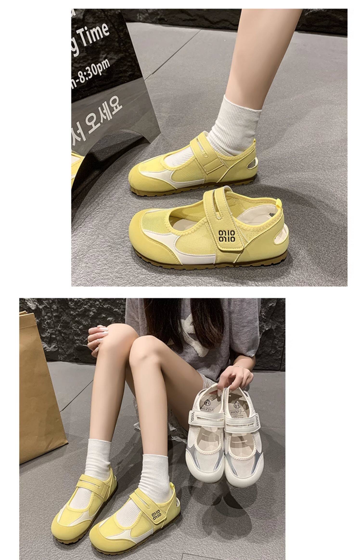 女童凉鞋2026秋季新款儿童包头中大童镂空网鞋子女孩网面透气漂亮 — 9