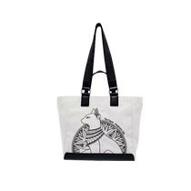 British Museum Cultural and Creative Canvas Bag Tote Bag Shoulder Bag Large Capacity Commuting Bag Girl Birthday Gift Girl