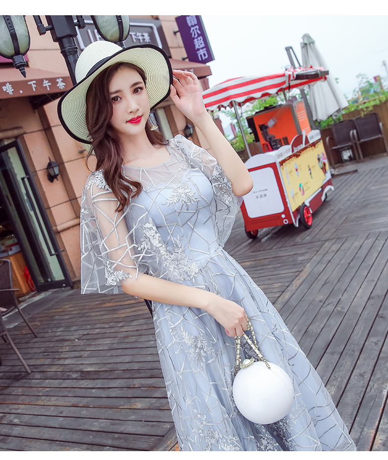 Robe du soir manche volante - Ref 3213285 Image 21