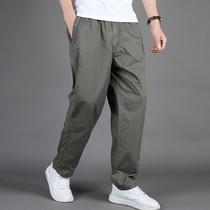 Love DiXiuya Factory Shop Mens Pants Buy One Ca Nt Afford Not To Decolour Loose Big Code Mens Pure Cotton Casual Pants