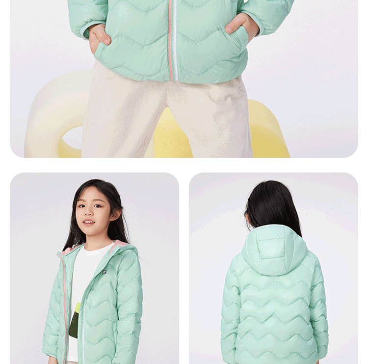 探路者 中大童 超轻白鸭绒羽绒服 图33