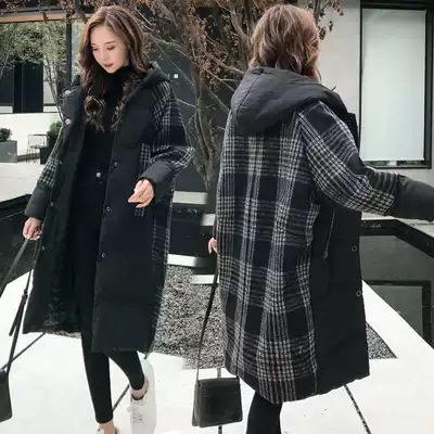 Pregnant women cotton clothes 2021 loose size big belly cotton padded jacket winter down cotton coat late pregnancy autumn winter coat
