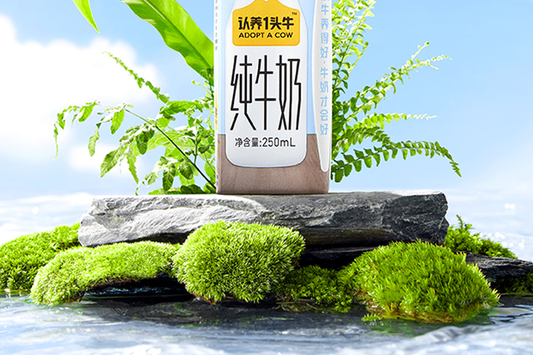 认养一头牛 全脂纯牛奶250ml*24 图5