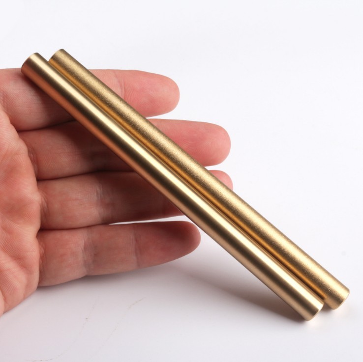 Armor brass signature pen copper pen self-defense pen neutral metal water-based LOGO can be customized - Taobao