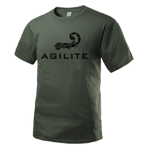 New summer product Israel AGILITE Scorpion defense theme round neck short-sleeved T-shirt Brave T-shirt