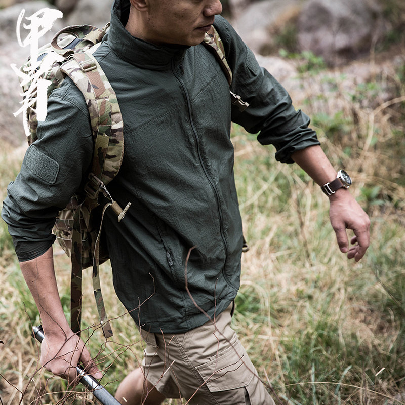 Outdoor Army meme Skin Windcoat Field Jacket Summer Men Tactical Sunscreen Light Jacket-Taobao