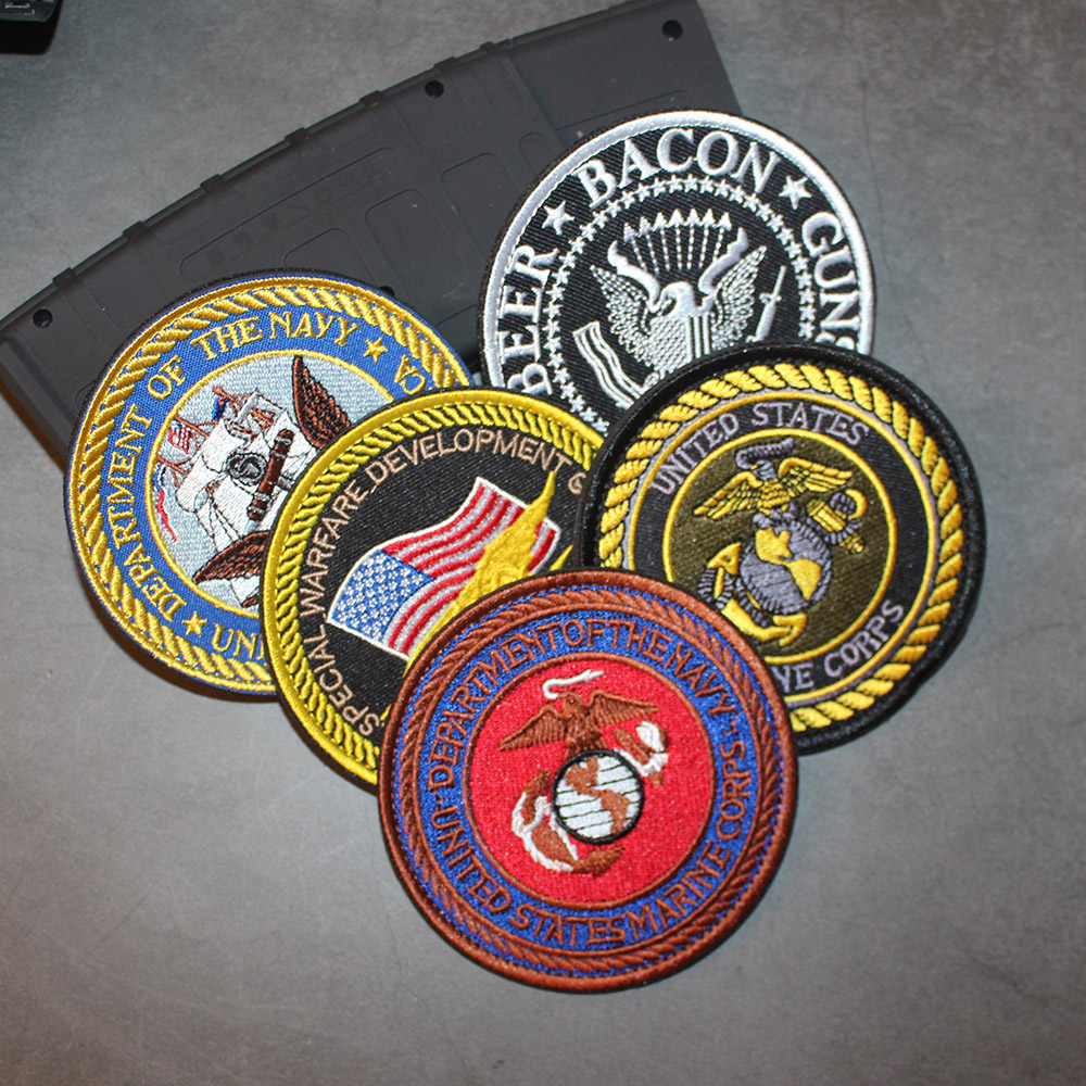 Marine Seal Team Mark Badge Series Arm Chapter Three