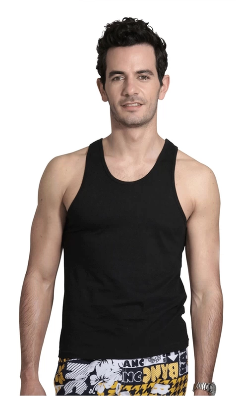 Nam cực nam cotton vest người đàn ông trung niên cotton lỏng thoáng khí mồ hôi vest ông già áo sơ mi mùa hè ao ba lo nam