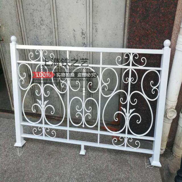 Eurostyle Iron Art Guard Barrier Loft Guard Rail Corridor Stairs Railing Armrest Floating Window Fence Balcony Manufacturer Direct