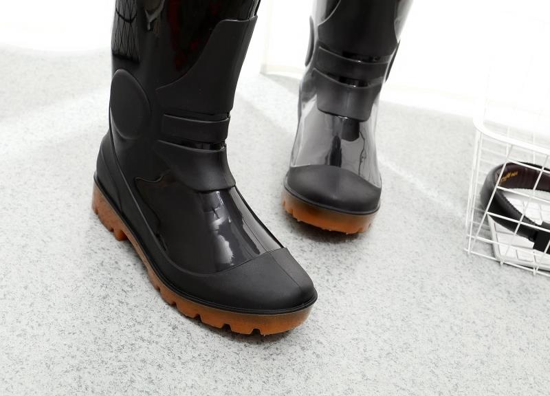 Chaussures - bottes caoutchouc homme - semelle tendon - Ref 959509 Image 23