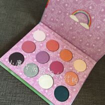 Spot colorpop MyLittlePonyx Unicorn 12 Color Eyeshadow Pony Tray