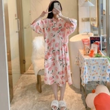 Летний хлопковый банный халат, марлевая осенняя японская пижама, юбка, 2025 года