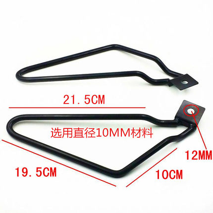 Motorcycle modification accessories hanging bag side bag bracket motorcycle side bag bracket universal bracket