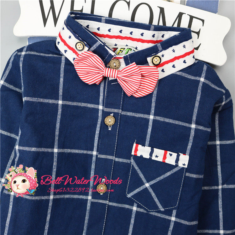 Chemise garcon à manche longue - Ref 2078349 Image 6