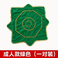 Взрослая модель зеленой густой (одна пара)